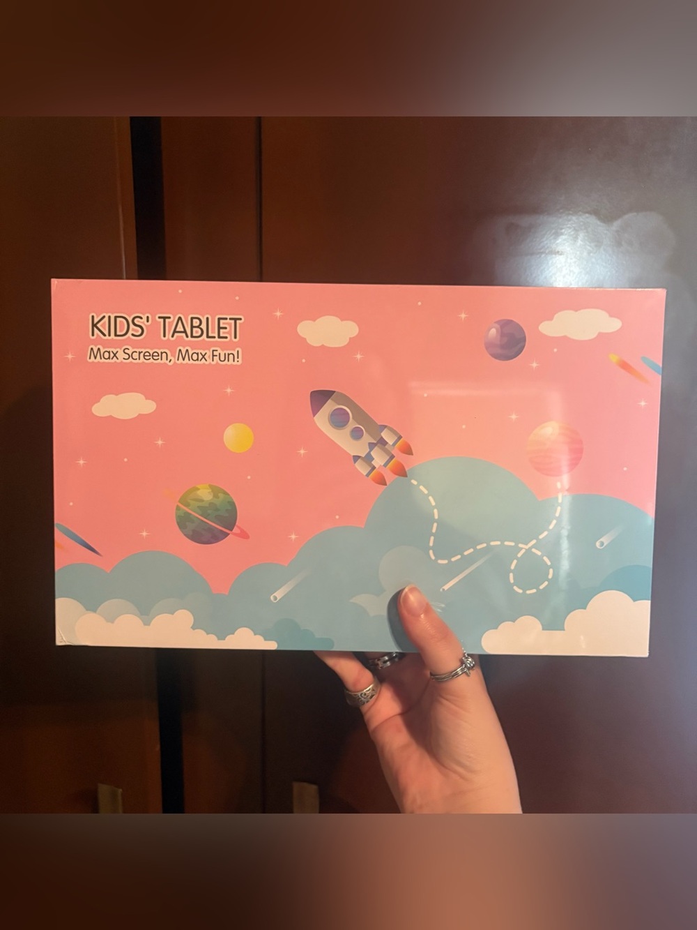 Tabwee K10 Android 15 Kid’s Tablet with Pink Case - nwt
